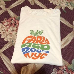 VTG Farm Aid 2007 Concert Tee Dave Matthews Band